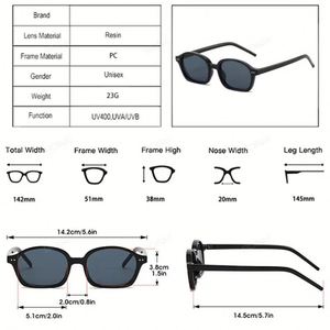 Gafas de Sol Unisex de Moda con Logotipo Personalizado 2025, Estilo Punk con Remaches, Degradado, Protección UV400, Color Jelly, Ovaladas - Product Image 5