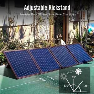 Generador de Batería Lifepo4 para Acampar al Aire Libre, Estación de Energía, Panel Solar Monocristalino de 400w, Panel Solar Plegable de 24v, Móvil - Product Image 5