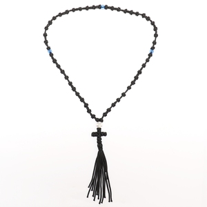 Corde de prière orthodoxe faite à la main Athonite chapelet collier noeuds moines monastique pour chrétien brojanica komboskini glands - Product Image 5