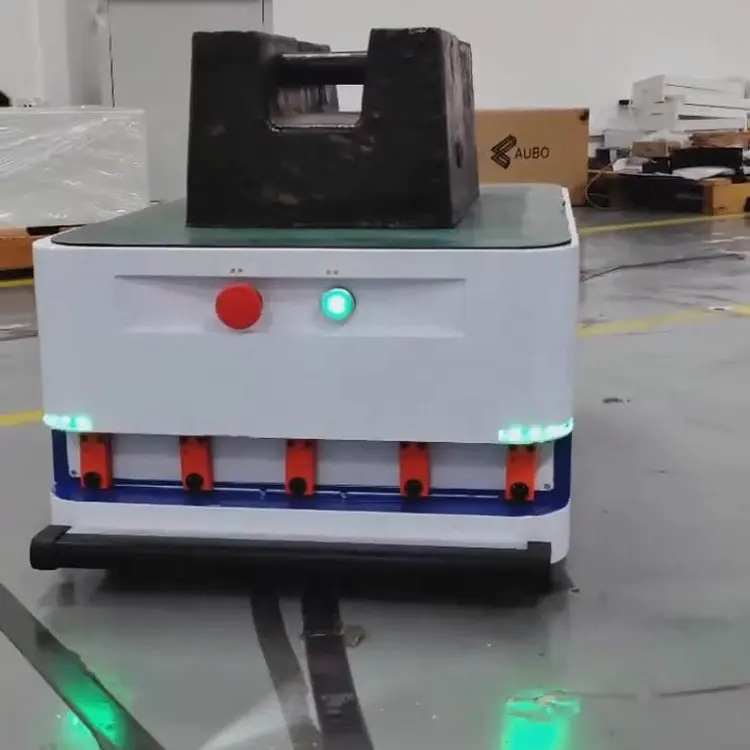 Nova Técnica Rápida Velocidade Armazém Robô AGV AGV Automatic Guided Vehicle Guia Magnético