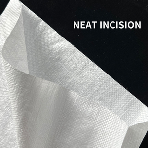 Hot Người Bán Tùy Chỉnh 55G/m² <span class=keywords><strong>Polypropylene</strong></span> PP Dệt Vải 25/50/100Kg Đồng Bằng Bao Hạt Muối Đóng Gói Dệt Túi Có Sẵn In Ấn - Product Image 6