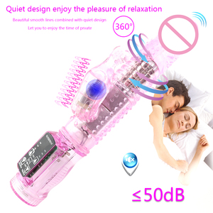 Vrouwelijke Seksspeeltjes Foto 'S Roterende Dildo <span class=keywords><strong>Vibrator</strong></span> Clit Trillingen En Rotatie - Product Image 4