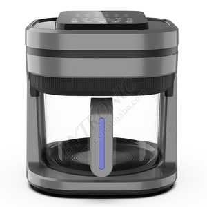 Bán buôn kỹ thuật số màn hình cảm ứng dầu miễn phí Nồi chiên không khí nấu ăn đa chức năng nhà điện 3.5L có thể nhìn thấy Nồi chiên không khí - Product Image 1