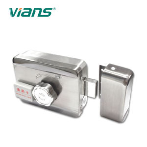 <span class=keywords><strong>Serratura</strong></span> <span class=keywords><strong>Elettrica</strong></span> All-in-One a Doppio Cilindro 12V con Controllo Remoto a Scheda/Chiave per Porte Interne in Legno/Vetro/Metallo/Ignifughe - Product Image 3