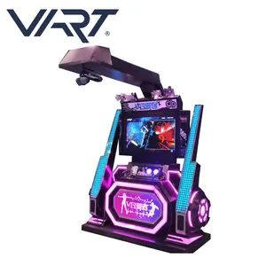 Outros Produtos Parque De Diversões Máquina de Jogo Simulador De Música Dança VR VR 9D para o Entretenimento