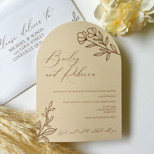 Cartes <span class=keywords><strong>de</strong></span> Remerciement Personnalisées avec Dorure - Papier Premium, Impression Offset - Product Image 3