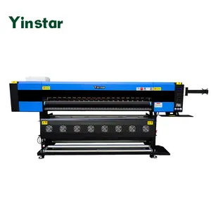 I3200 1.8m 1.9m digital textile printing machine flag banner polyester fabric printer inkjet dye sublimation printer for textile