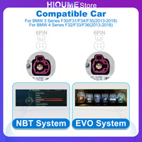 Navegación GPS para BMW Serie 3 4 F30 F31 F32 F33 F34 F36 13-18, Carplay Android 15, Radio Multimedia para Auto, Reproductor de Video DVD