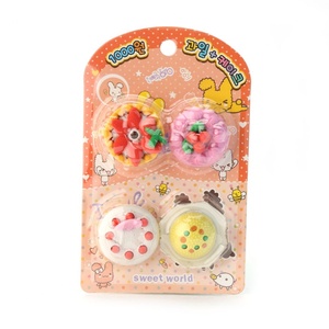 Borradores de Goma 3D con Forma de Flor, Helado, Pastel, Pizza y Comida, Kawaii, para Estudiantes, Regalos Promocionales y Recompensas - Product Image 5