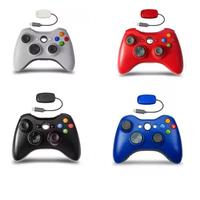 Manette de jeu sans fil 2,4 GHz pour 360 avec récepteur PC, joystick à double vibration, contrôleur de jeu pour console 360