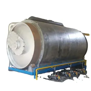 Mini batch waste plastic pyrolysis plant small scale pyrolysis plant plastic tire to fuel oil machine