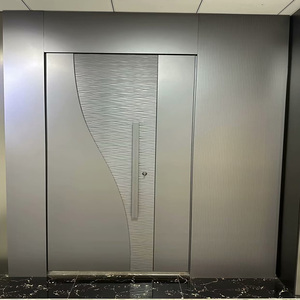 高品质铸铝门当代设计防水入口室外公寓室外别墅家居应用 - Product Image 4