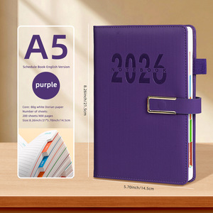 Bán buôn 2026 mới kế hoạch cuốn Sách Tự Kỷ Luật THẺ QUẢN LÝ thời gian một trang mỗi ngày 365 ngày kế hoạch văn phòng - Product Image 3