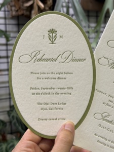 Juego de Tarjetas de Felicitación de Boda Colaborativas con Impresión de Vainilla, Recuerdo con Logotipo Personalizado, Menú RSVP, Papel Kraft, Laminación de Película, Impresión Digital - Product Image 4