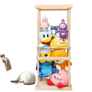 صناديق تخزين ألعاب خشبية محشوة بتصميم كلاسيكي كبير ، صناديق تخزين هدايا لغرفة النوم وغرفة النوم وغرفة المعيشة - Product Image 1