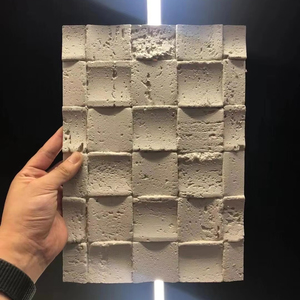 Mosaïque de travertin flexible en placage de pierre léger d'approvisionnement d'usine pour une utilisation intérieure et extérieure excellente pour la décoration murale intérieure - Product Image 1