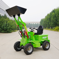 Caricatore Frontale Elettrico Changhong Reach 800kg, Mini Pala Gommata per Uso Agricolo, 1 Anno di Garanzia, Cilindro Idraulico Liyuan, Cuscinetto, Ingranaggio