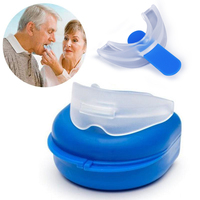 Protège-dents anti-ronflement réglable pour hommes et femmes, aide à soulager le ronflement, type bande buccale, fournitures de santé, dispositif d'aide au sommeil