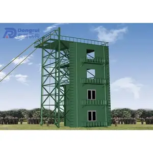 Licht Stalen Frame Structuur Watertank Toren Geprefabriceerde Stalen Observatietoren