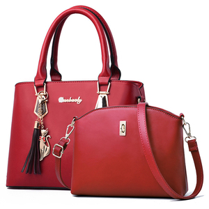 Bolso Tote de Piel Sintética PU 2026 para <span class=keywords><strong>Mujer</strong></span> con Cierre de Cremallera y Decoración de Borlas, Bolso de Mano Moderno, Accesorio de Hombro - Product Image 4