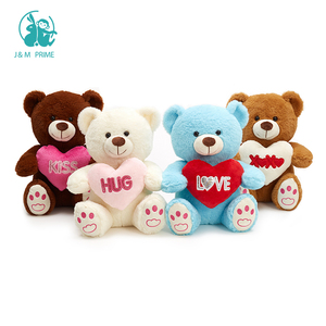 <b>Cute</b> Teddy <b>Bear</b> with Heart Valentine's Day Gift Stuffed Animal Toy PP Cotton Filled Plush Toy - Product Image 5