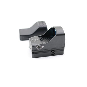 빠른 배달 알루미늄 합금 방수 미니 반사 레드 닷 1x21 전술 망원경 광학 사냥 시력 발견 범위 - Product Image 2