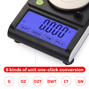 Changxie Hot Selling 20g 50g 0,001g LCD Digital Taschen waage Schmuck Gold Gramm Balance Gewichts waage - Product Image 3