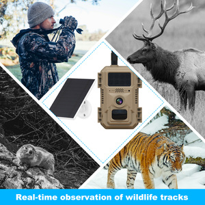 2025 New 4 gam GPS lĩnh vực săn bắn máy ảnh 940nm ánh sáng vô hình 3 cái PIR 0.1S kích hoạt năng lượng mặt trời săn bắn máy ảnh trò chơi và Đường Mòn máy ảnh - Product Image 3