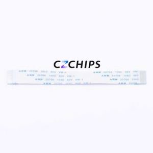 FFC0.5A-23P-100-4-8 FFC Cable (Flexible Flat Cable) P=0.5mm Connector 23P 0.5mm Non-Inverting 10cm - Product Image 1