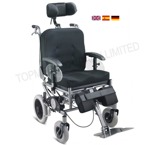 Sillas de ruedas reclinables con reposapiés elevables en venta - Product Image 2