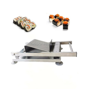 Nouveau type de coupe-rouleaux à <span class=keywords><strong>sushi</strong></span> manuel de style coréen 20 mm / 8 pièces, trancheuse à rouleaux de riz, machine à trancher en vente - Product Image 6