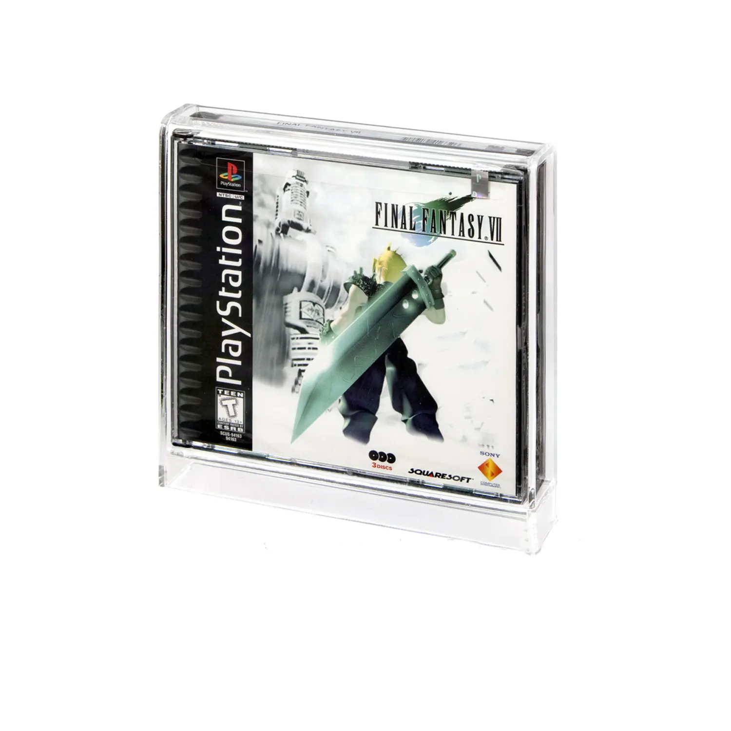 Акриловый чехол для Playstation 2 с дисковыми CD-дисками и игрой «B»