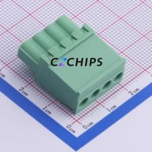 KF2EDGKA-5.0-4P Plug-in Terminal Block P=5mm Connector ( Connector Type: Plug )( Construction: 1x4P )( Pitch: 5mm ) - Product Image 2