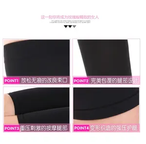 Medias de Compresión hasta el Muslo de 20-30 mmHg para el <span class=keywords><strong>Tratamiento</strong></span> de las Venas Varicosas - Product Image 5