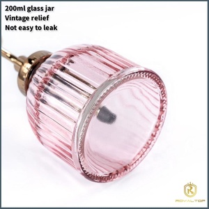 <span class=keywords><strong>Arrosoir</strong></span> en verre <span class=keywords><strong>à</strong></span> une main pour vaporisateur en verre d'intérieur 6 pouces, bande Vintage, brumisateur de plantes en verre avec <span class=keywords><strong>pompe</strong></span> supérieure en plastique Bronze - Product Image 5