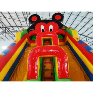 Tobogán Inflable Gigante de <span class=keywords><strong>Mickey</strong></span> <span class=keywords><strong>Mouse</strong></span> de PVC de Alta Calidad para Niños y Adultos, para Alquiler y Uso Familiar - Product Image 4