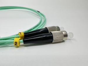 Customized 2.0mm MM Multi-Mode Fiber LC/UPC To FC/UPC Duplex <strong>Optical</strong> Patch Cord For FTTX Datacenter OM1 OM2 OM3 OM4 OM5 - Product Image 3