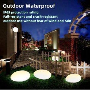 Lampe sphérique LED solaire étanche pour extérieur, clignotante, flottante, pour jardin, <span class=keywords><strong>piscine</strong></span>, lumière de vacances - Product Image 2
