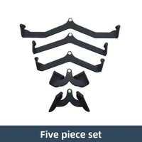 Accessoires de fitness abordables : Poignées pour barre de tirage latéral, poignée large, pour tirage vertical et rameur - Ensemble de 5 ou 8 pièces