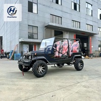 Dune Buggy à essence 350CC personnalisé, style japonais, avec chariot avant robuste, en acier Q235B, vitesse 80km/h, pour la chasse et le safari en zone isolée