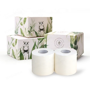 Venta caliente México papel higiénico para papel higiénico 2 capas bebé suave Henrich bambú virgen pulpa de madera tejido - Product Image 1