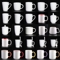 Fabricant d'usine – Tasses à café en porcelaine blanche de 11 oz avec logo personnalisé imprimé, écologiques, compatibles lave-vaisselle, pour Noël, ODM