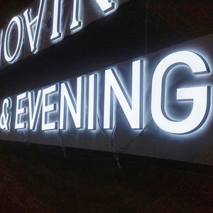 Custom 3D <strong>Sign</strong> <strong>Acrylic</strong> mini <strong>glowing</strong> letters Light Box UV with Illuminated logo Led Light Box <strong>Sign</strong> Advertising Outdoor <strong>Sign</strong>