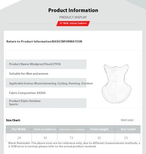 Masque demi-visage en maille respirante, tissu en filet élastique, léger, coupe-vent, protection pour les sports de plein air, VTT, moto - Product Image 6