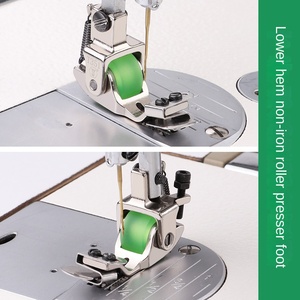 จักรเย็บผ้าอุตสาหกรรม T351ใหม่แขวนล่างหมวกกระดองเต่าปรับได้เหล็กรถแบนทั้งหมด - Product Image 2