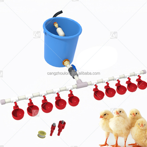 ZZ Patio trasero automático <span class=keywords><strong>Bebedero</strong></span> <span class=keywords><strong>casero</strong></span> para aves <span class=keywords><strong>de</strong></span> corral Broiler Baby Chick Juego completo Línea <span class=keywords><strong>de</strong></span> tubería Colgante DIY <span class=keywords><strong>bebedero</strong></span> <span class=keywords><strong>de</strong></span> pollo para cubo - Product Image 1