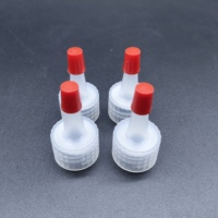 Bouchon à bec verseur en PP de qualité alimentaire pour bouteilles de liquides alimentaires et de boissons avec joint anti-fuite et matériau durable