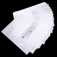 Certificat GRS EN15343 Emballage en plastique personnalisé Sacs en plastique autocollants CPE givrés Sacs d'emballage CPE pourTablettes
