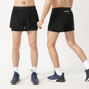 กางเกงขาสั้นผ้าลินินสำหรับผู้ชายชุดเสื้อผ้าแนวสตรีทผ้าคอตตอนแบบโปร่งและกางเกงขาสั้นสำหรับผู้ชายมีกระเป๋า6ใบ - Product Image 5