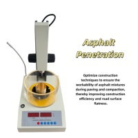 Pénétromètre à bitume numérique pour asphalte, dispositif de test de pénétration à l'aiguille, haute qualité, garantie 1 an